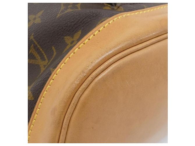 Zaino Louis Vuitton Monogram Montsouris GM Marrone - vista 3