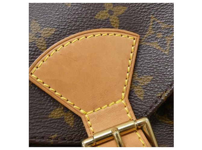Zaino Louis Vuitton Monogram Montsouris GM Marrone - vista 6