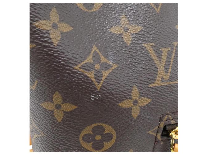 Zaino Louis Vuitton Monogram Montsouris M43431 Marrone - vista 4