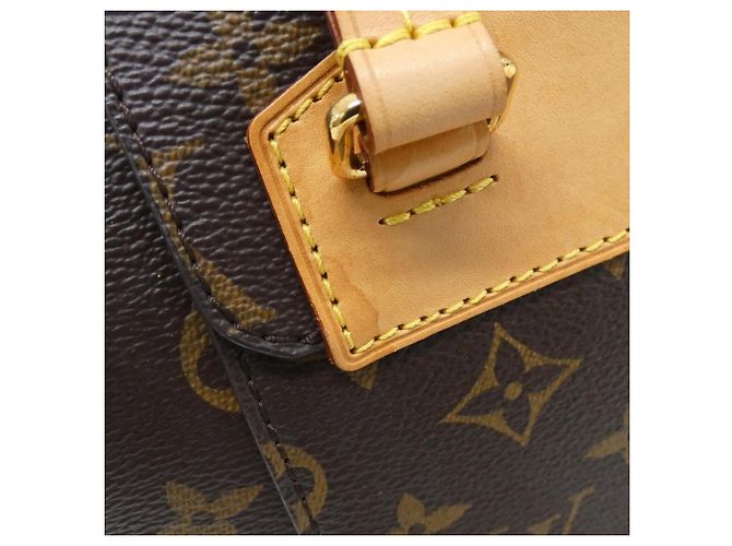 Zaino Louis Vuitton Monogram Montsouris M43431 Marrone - vista 5