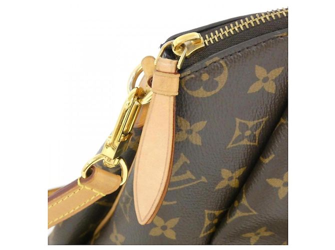 Borsa Louis Vuitton Monogram Rivoli MM Marrone - vista 6
