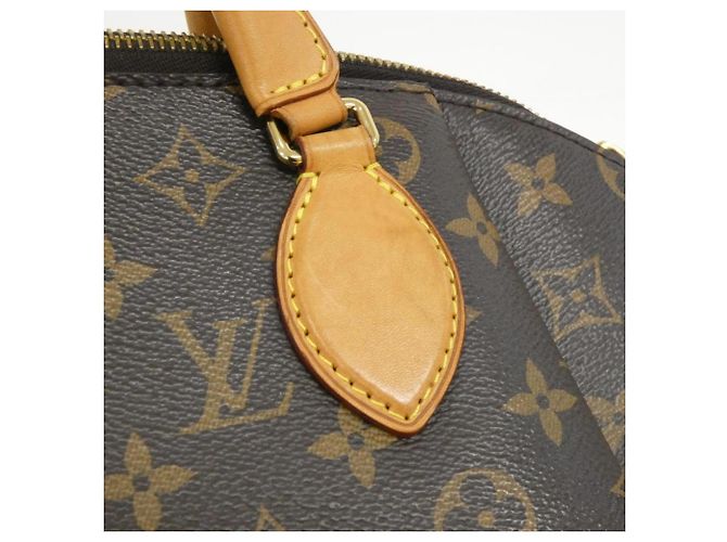Borsa Louis Vuitton Monogram Rivoli MM Marrone - vista 7