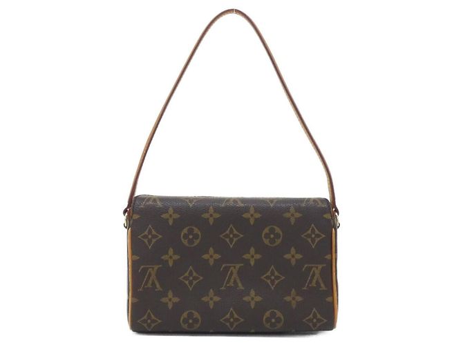 Borsa Louis Vuitton Monogram Recital Marrone - vista 2