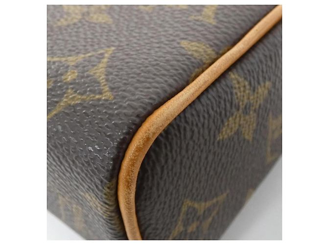 Borsa Louis Vuitton Monogram Recital Marrone - vista 3