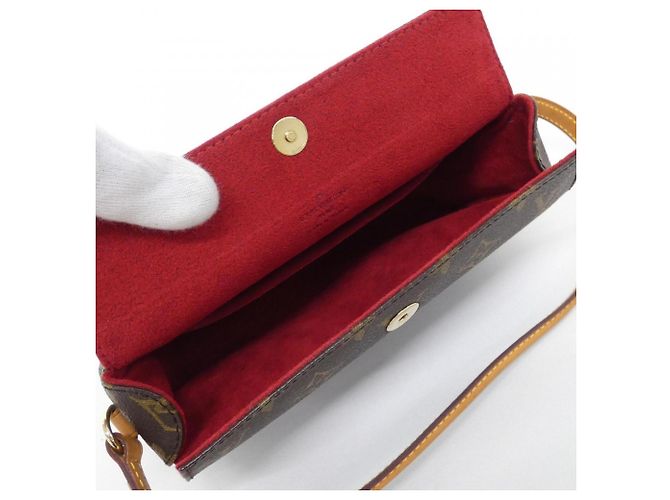 Borsa Louis Vuitton Monogram Recital Marrone - vista 5