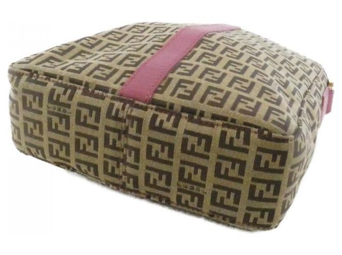 Borsa a tracolla Fendi 8BT175 EY5 Rosa Beige - vista 2