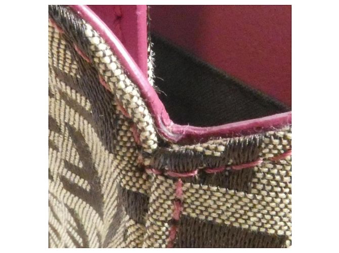 Borsa a tracolla Fendi 8BT175 EY5 Rosa Beige - vista 4