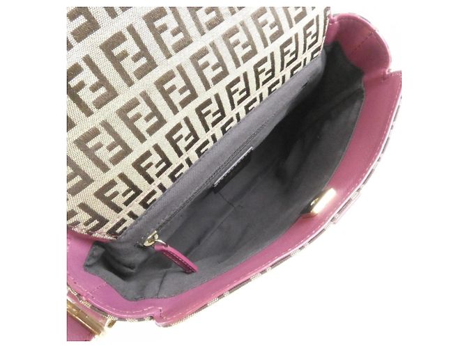 Borsa a tracolla Fendi 8BT175 EY5 Rosa Beige - vista 9