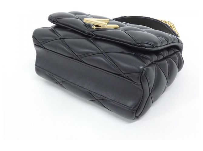 Borsa a tracolla Louis Vuitton GO-14 MM Nero - vista 3
