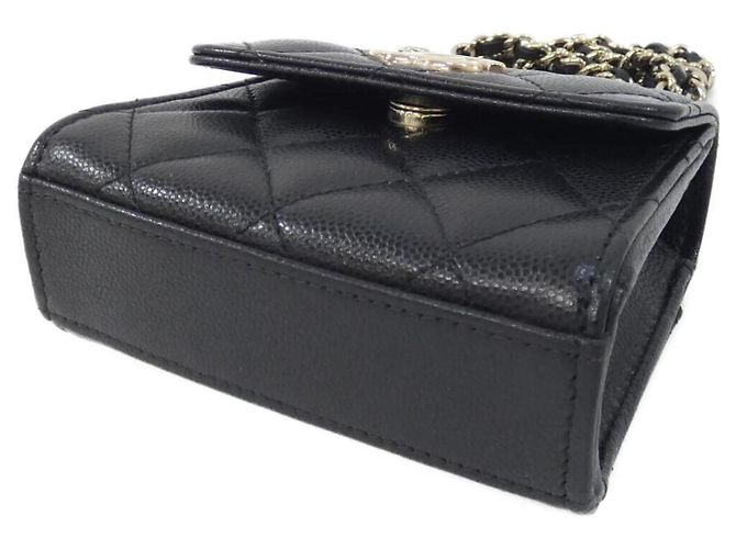 Borsa Chanel AP4982 in pelle di vitello grana nera Nero - vista 3