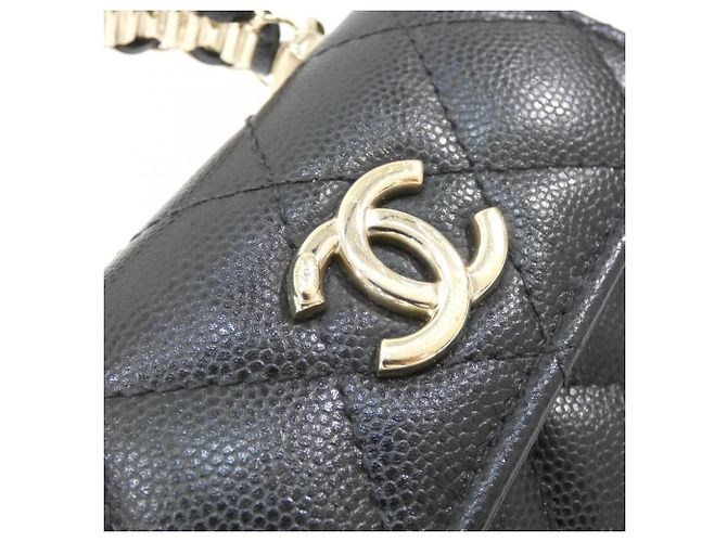 Borsa Chanel AP4982 in pelle di vitello grana nera Nero - vista 5