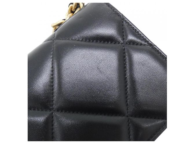 Portafoglio a catena Chanel 19 Line AP3267 Nero - vista 5
