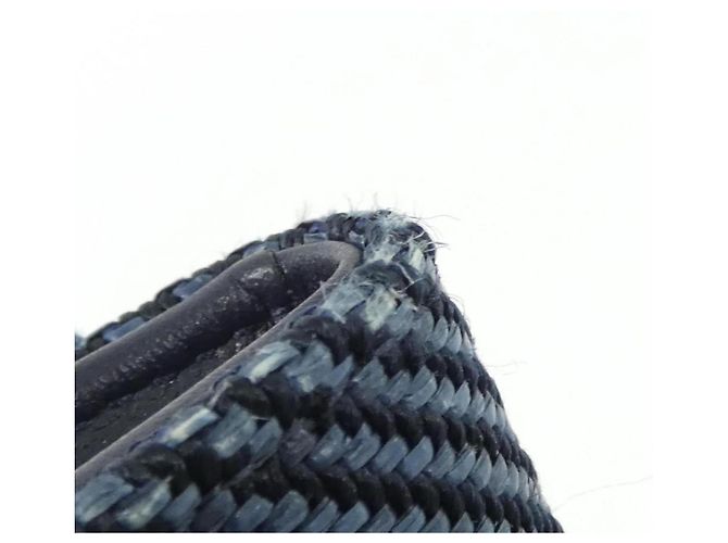 Cartera larga Chanel Deauville Line 81976 Azul marino - vista 4