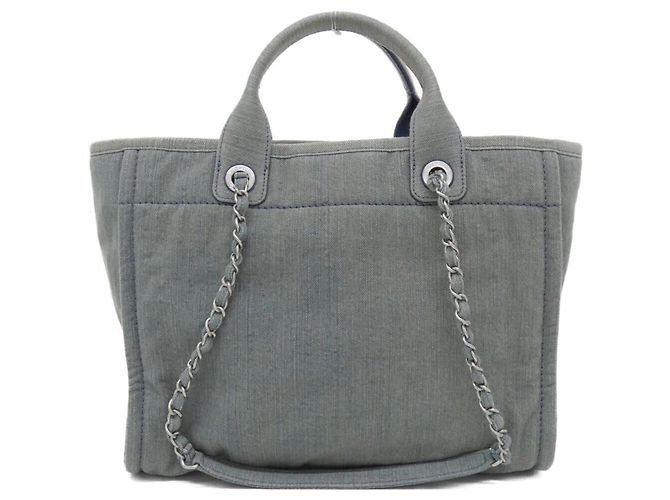 Chanel Deauville Line AS3351 Handtasche Blau - Ansicht 2