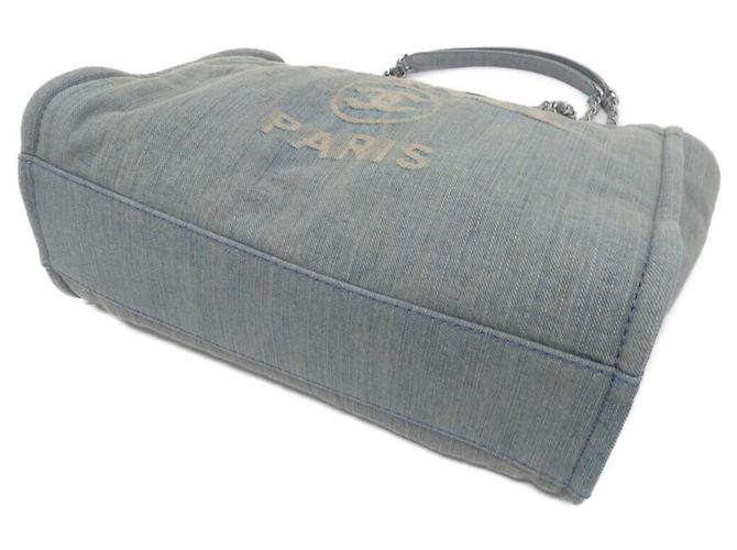 Chanel Deauville Line AS3351 Handtasche Blau - Ansicht 3