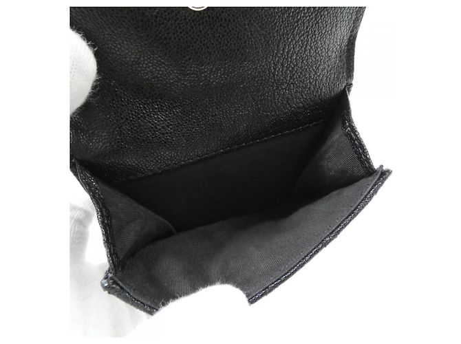 Cartera Chanel Boy Line Trifold Negro - vista 8