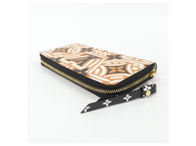 Cartera Louis Vuitton LV Crafty Zippy Crudo Caramelo - vista 2