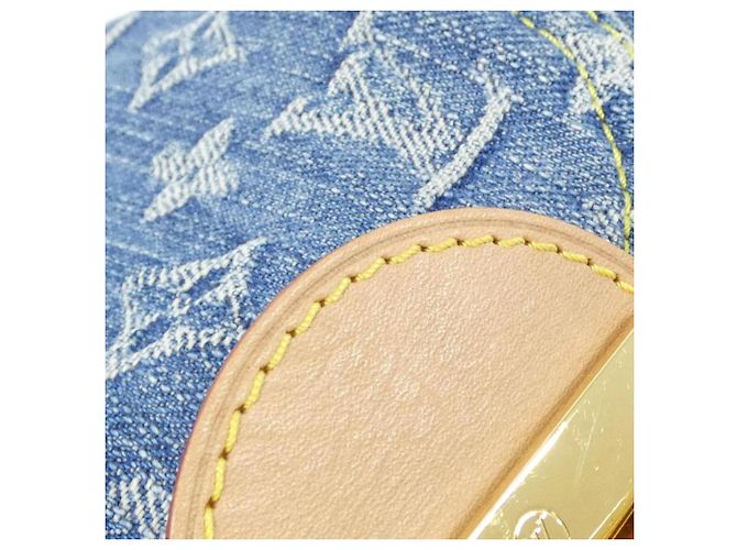 Zaino Louis Vuitton LV Remix Denim Blu - vista 5