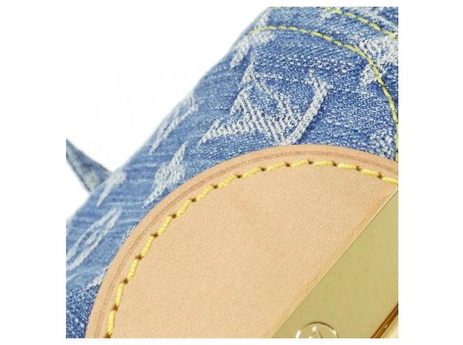 Zaino Louis Vuitton LV Remix Denim Blu - vista 6