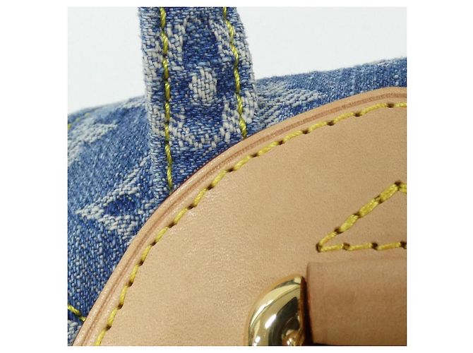 Zaino Louis Vuitton LV Remix Denim Blu - vista 7