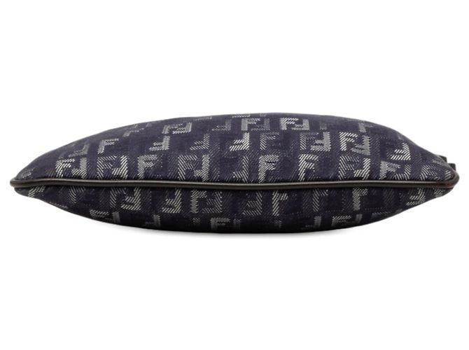 Borsa a tracolla Fendi Blue Zucchino Denim Blu scuro - vista 3