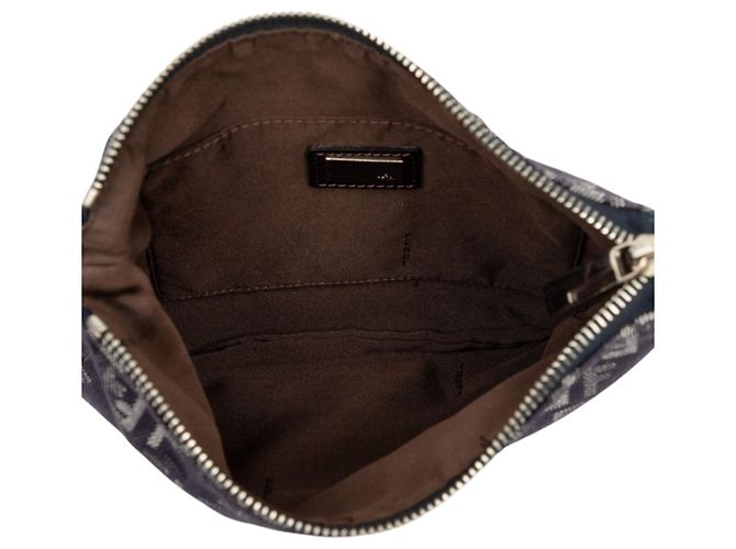 Borsa a tracolla Fendi Blue Zucchino Denim Blu scuro - vista 4