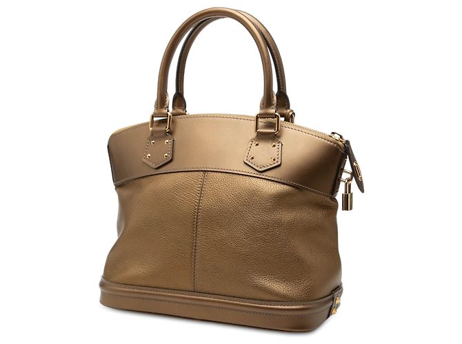 Louis Vuitton Brown Suhali Lockit PM Marrone Bronzo - vista 2