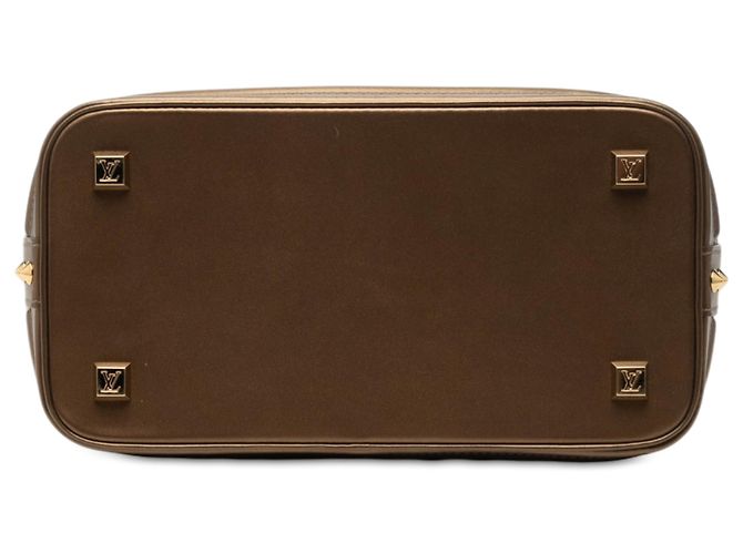 Louis Vuitton Brown Suhali Lockit PM Marrone Bronzo - vista 3