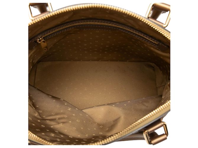 Louis Vuitton Brown Suhali Lockit PM Marrone Bronzo - vista 4