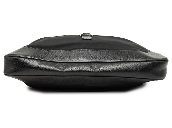 Borsa a tracolla Jackie Gucci in nylon nero - vista 3