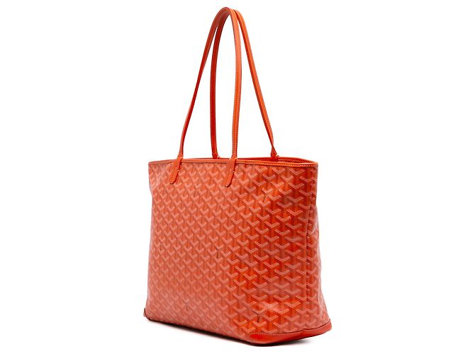 Goyard Orange Goyardine Artois MM Arancione - vista 2