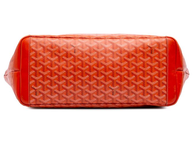 Goyard Orange Goyardine Artois MM Arancione - vista 3