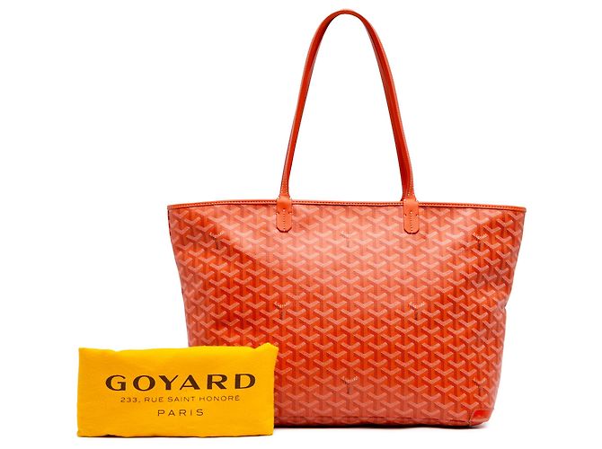 Goyard Orange Goyardine Artois MM Arancione - vista 7