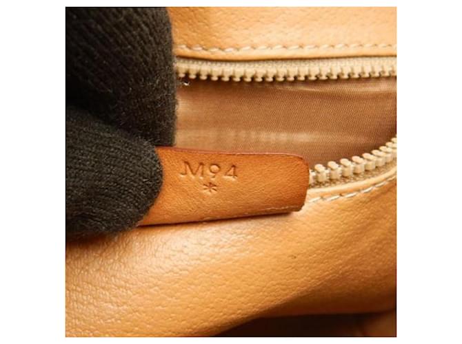 Céline Borsa Celine Brown Macadam Coated Canvas Marrone - vista 10