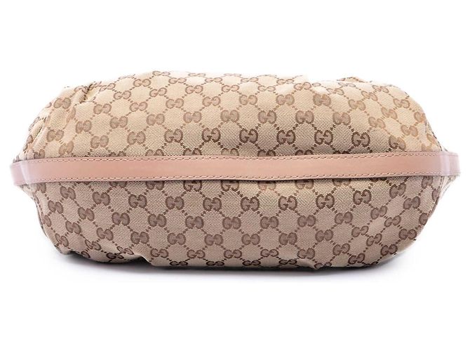 Bolso Tote Gucci Scarlett de lona GG beige - vista 3