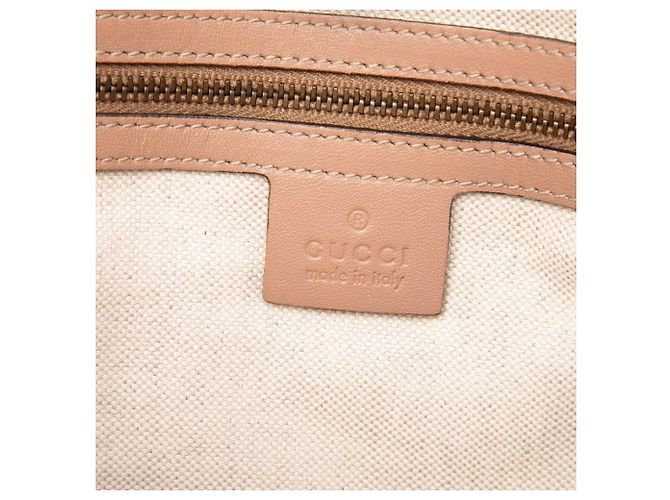 Bolso Tote Gucci Scarlett de lona GG beige - vista 5