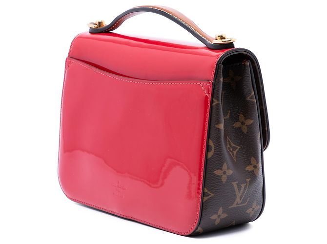 Louis Vuitton Red Vernis Miroir Cherrywood BB Rosso - vista 2