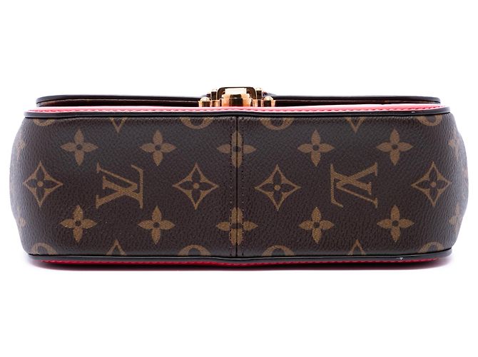 Louis Vuitton Red Vernis Miroir Cherrywood BB Rosso - vista 3