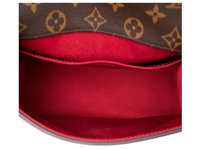 Louis Vuitton Red Vernis Miroir Cherrywood BB Rosso - vista 4