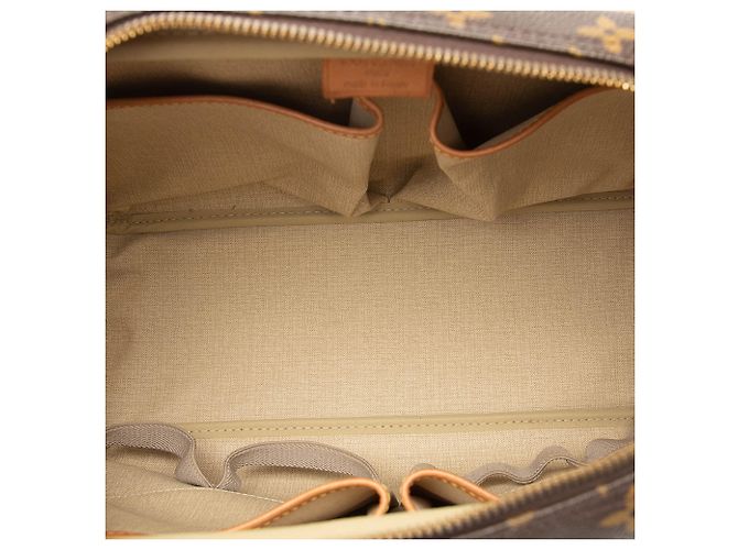 Louis Vuitton Brown Monogram Deauville Marrone - vista 4