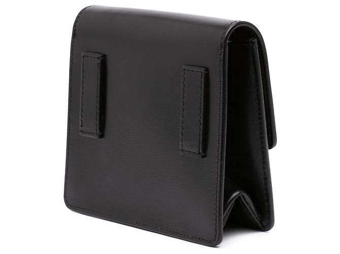 Off White Borsa Jitney 0.7 Off-White in pelle di vitello nera Nero - vista 2