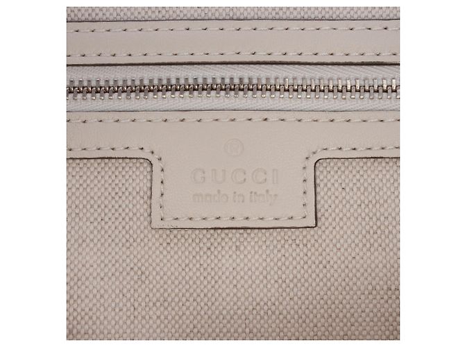 Gucci Large GG Matelassé Tote aus weißem Kalbsleder - Ansicht 5