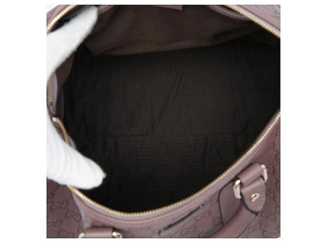 Gucci Brown Medium Guccissima Joy Boston Bag Braun Dunkelbraun - Ansicht 4