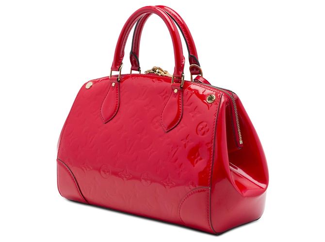 Louis Vuitton Red Monogram Vernis Santa Monica Rosso - vista 2