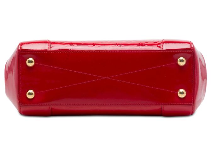 Louis Vuitton Red Monogram Vernis Santa Monica Rosso - vista 3