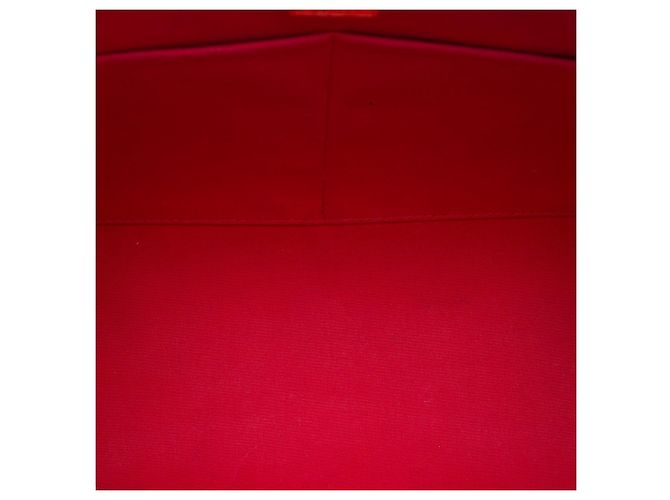 Louis Vuitton Red Monogram Vernis Santa Monica Rosso - vista 4