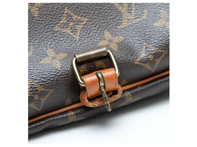 Louis Vuitton Brown Monogram Saumur 25 Marrone - vista 6