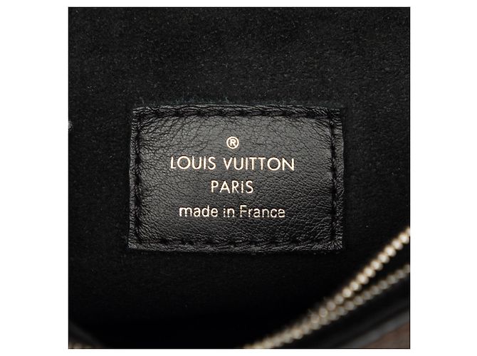 Pochette Louis Vuitton Brown Monogram ed Epi con stampe maschere Kabuki - vista 5