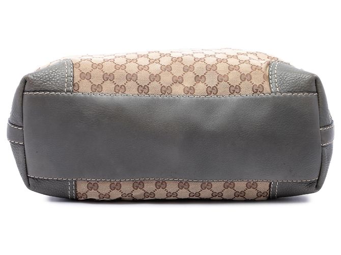Gucci Sunset Tote aus beigem GG Canvas - Ansicht 3