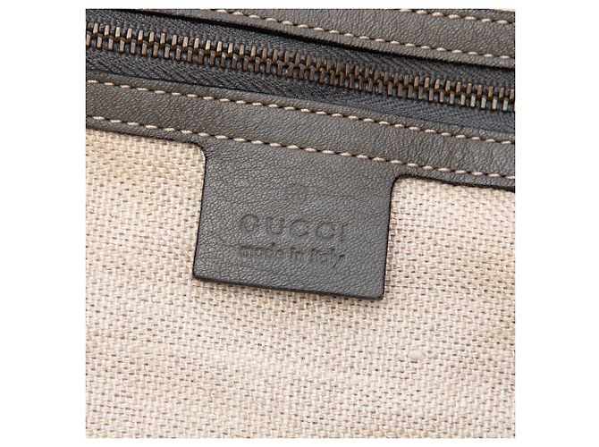 Gucci Sunset Tote aus beigem GG Canvas - Ansicht 5